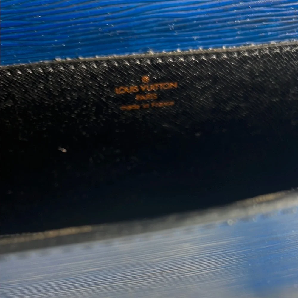 Authentic Louis Vuitton Blue Laptop Bag or Briefcase